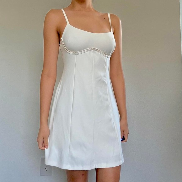 Princess Polly Dresses & Skirts - NWT White mini dress from Princess Polly